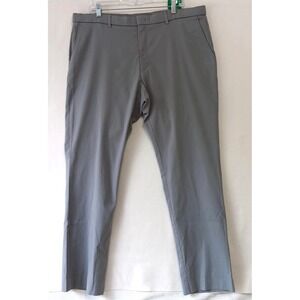 Tommy Hilfiger Performance Pants 42x32 Gray Stretch Business‎ Casual